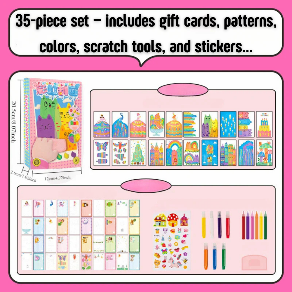 DIY Rainbow Art-Set