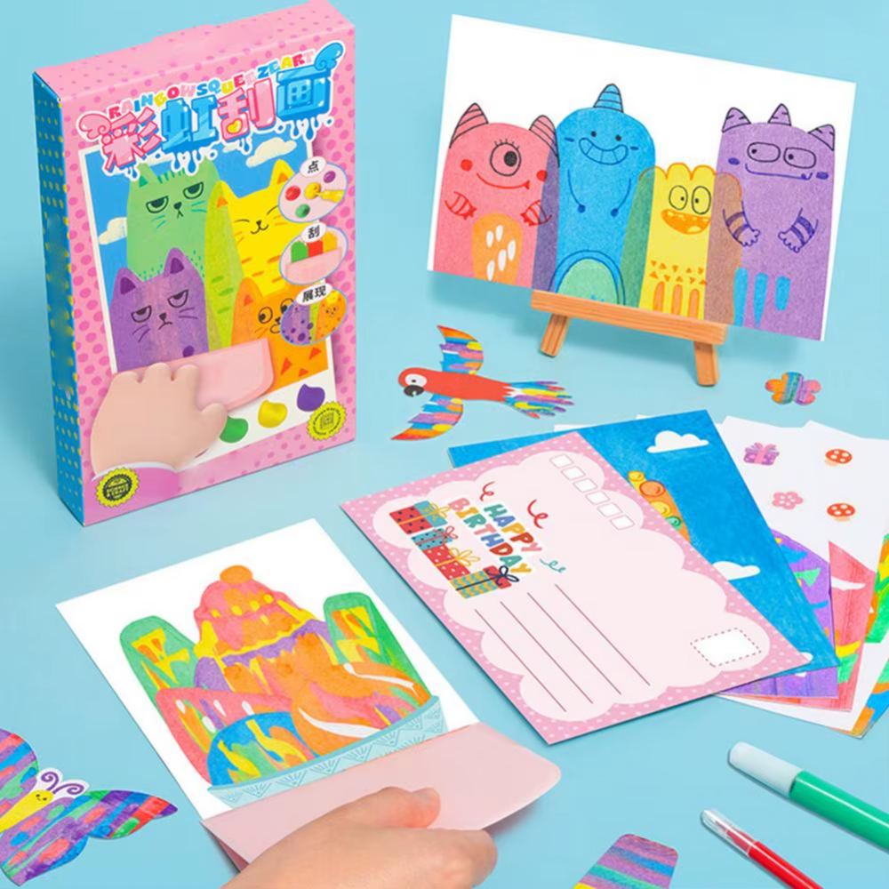 DIY Rainbow Art-Set